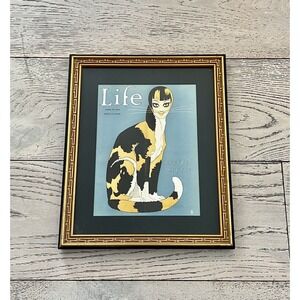 Life- April 22, 1926 Kitty! Kitty! Framed